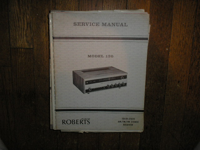 120 Stereo Receiver Service Manual  ROBERTS