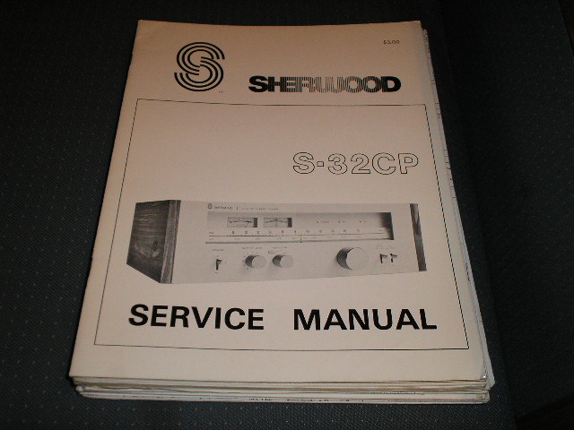 S-32CP Tuner Service Manual  Sherwood 