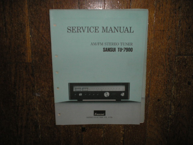 TU-7900 Tuner Service Manual  Sansui 