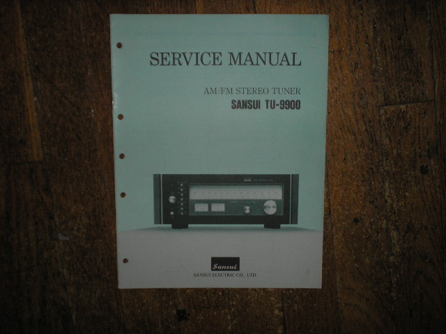 TU-9900 Tuner Service Manual  Sansui 