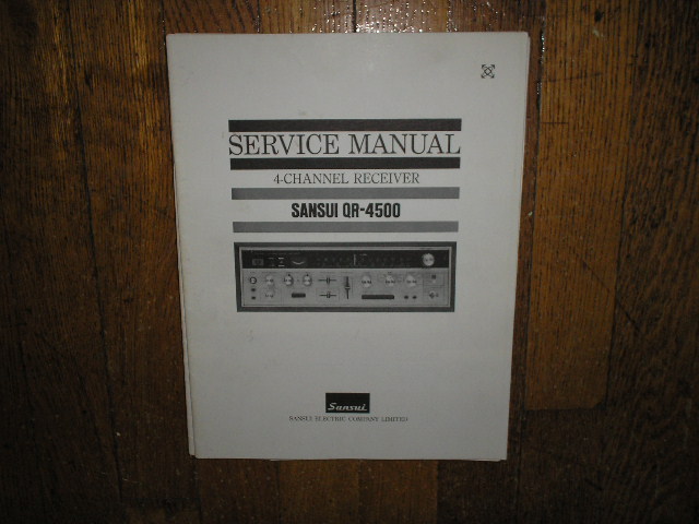 QR-4500 Receiver Service Manual