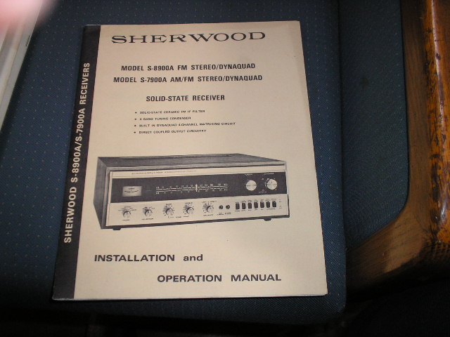 S-7900A S-8900A Receiver Operating and Installation Manual 