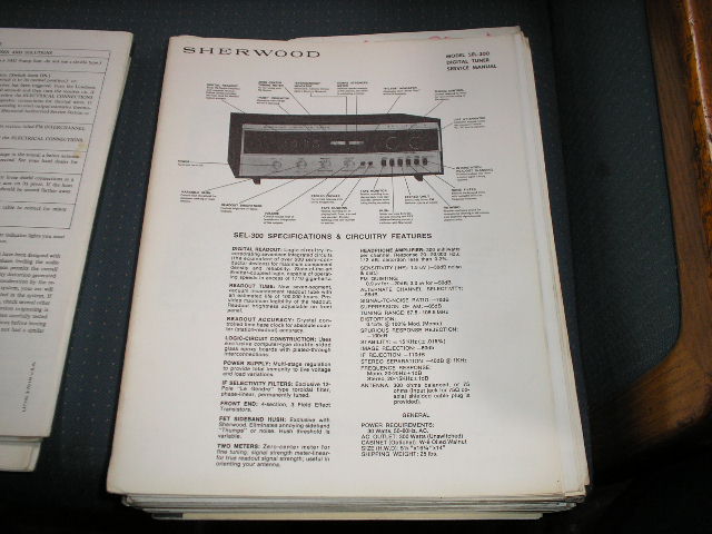 SEL-300 Receiver Service Manual for Serial No.DT11001 and UP