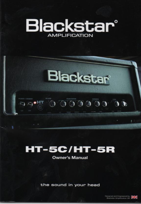 HT-5C HT-5R Amplifier English Owners Instruction Manual