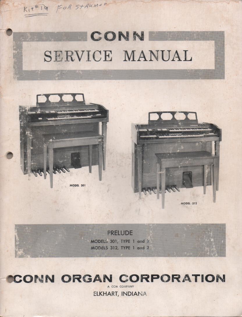 301 312 Type 1 & 2 Service Manual   
