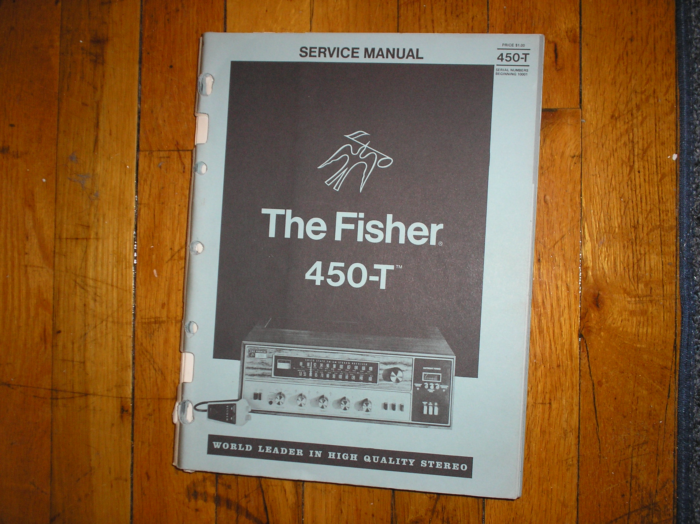 450-T Receiver Service Manual  Fisher