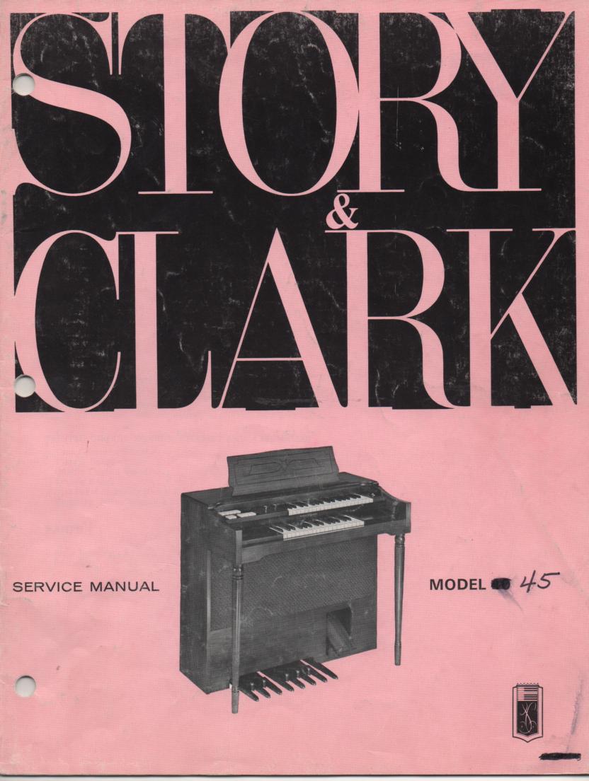 40 45 Organ Service Manual