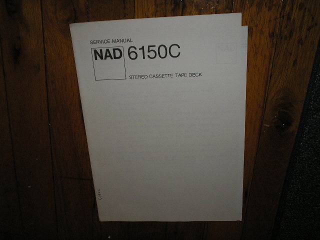6150C Cassette Deck Service Manual