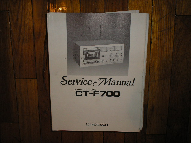 CT-F700 Cassette Deck Service Manual