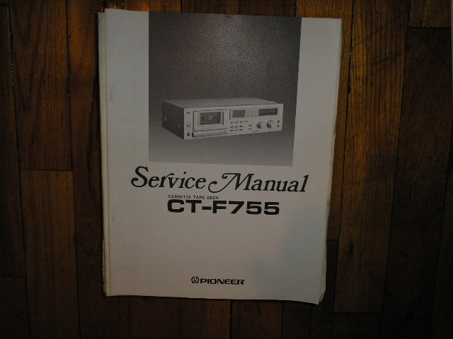 CT-F755 Cassette Deck Service Manual