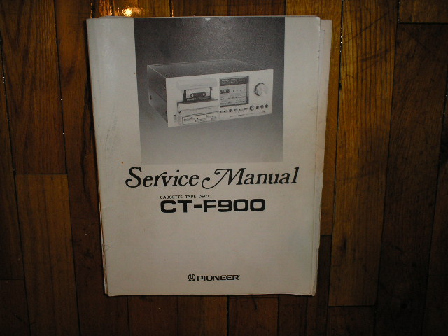 CT-F900 Cassette Deck Service Manual
