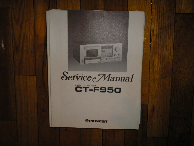 CT-F950 Cassette Deck Service Manual