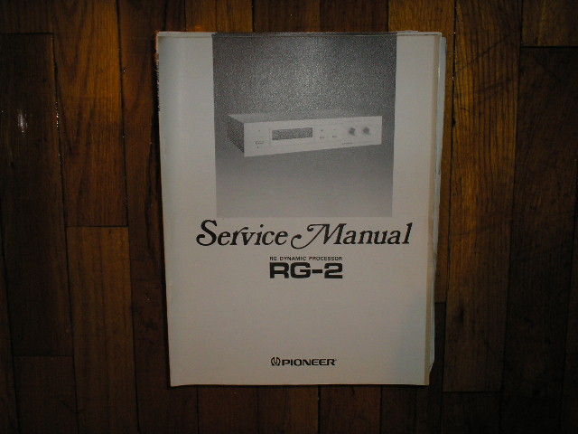 RG-2 Dynamic Processor Service Manual