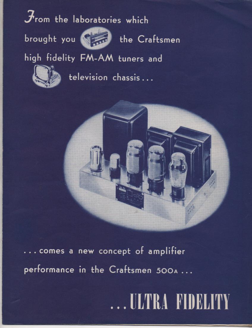 500A Amplifier Service Manual