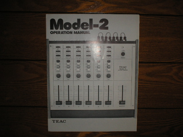 2 Model 2 Audio Mixer Owners Manual