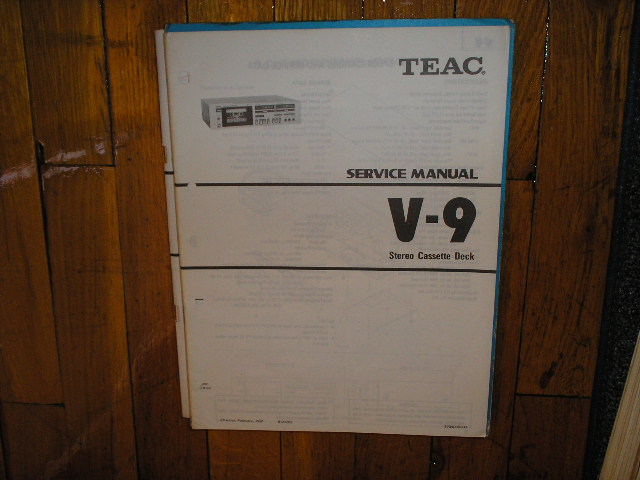 V-9 Cassette Deck Service Manual