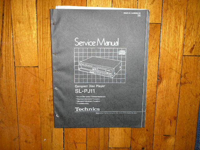 SL-PJ11 CD Player Technical Service Manual